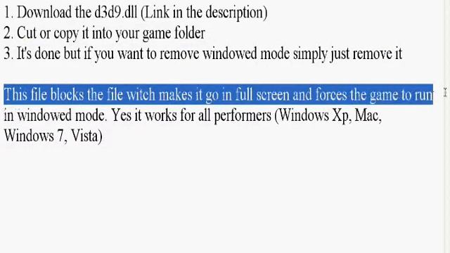 Run Any Game In Windowed Mode Tutorial смотреть онлайн