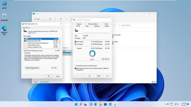 How to clean c drive | Make your pc faster | Delete windows.old folder | Bangla смотреть онлайн