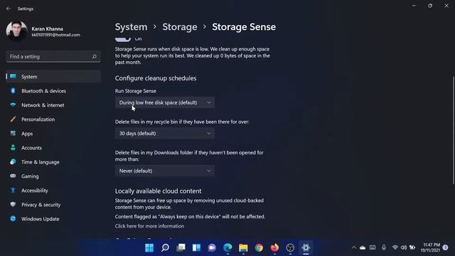 How to use Storage Sense in Windows 11 to free up disk space смотреть онлайн