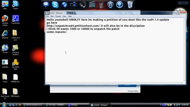 SiiGN TO GET RiiD OF COD4 1.4 UPDATE смотреть онлайн