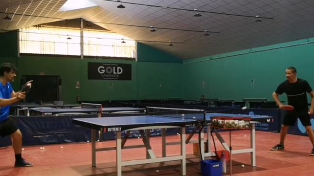 Blade Tibhar Samsonov Alpha SGS Offensive And Red Rubber Tibhar Evolution ELP 2,1 Mm #tenisdemesa