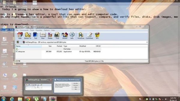How to download HXD hex editor