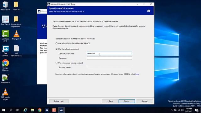 MS Dynamics AX 2012 R3 Installation from scratch :#Part -2 : domain user account & Components Instl смотреть онлайн