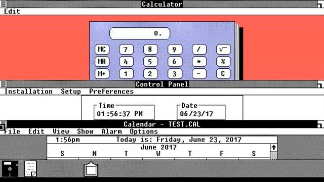 Microsot WIndows 1.01 Tour смотреть онлайн