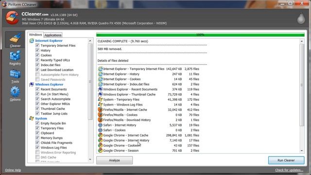 How to Use Cleaner Windows 7 смотреть онлайн