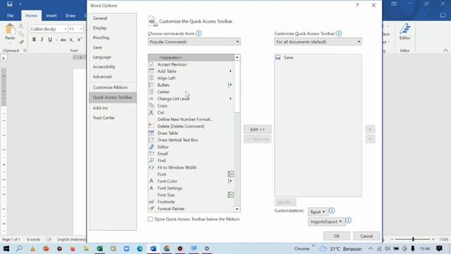 Langkah-langkah Mengatasi Menu Undo / Redo Hilang di Microsoft Word смотреть онлайн