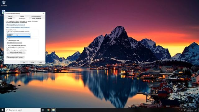How to change an installers compatibility mode in Windows 10 смотреть онлайн