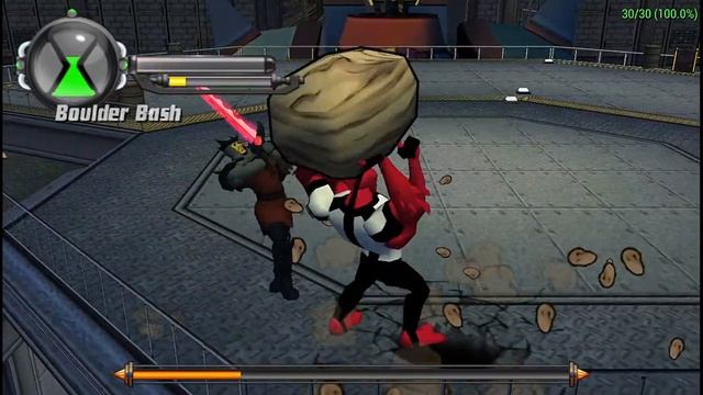 Ben 10 Protector of Earth Boss Battle: Enoch (PPSSPP) смотреть онлайн