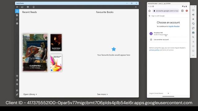 Aquile Reader - Demo of using Google Drive for cross device sync смотреть онлайн