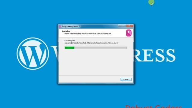 Wordpress tutorial in hindi Part- 3 | How to Download and Install wampserver смотреть онлайн