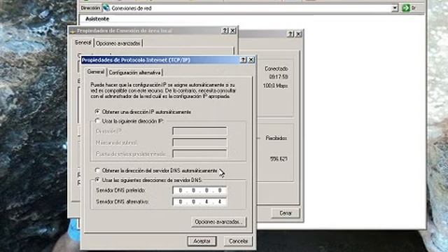Como cambiar los DNS a los de Google en Windows XP смотреть онлайн