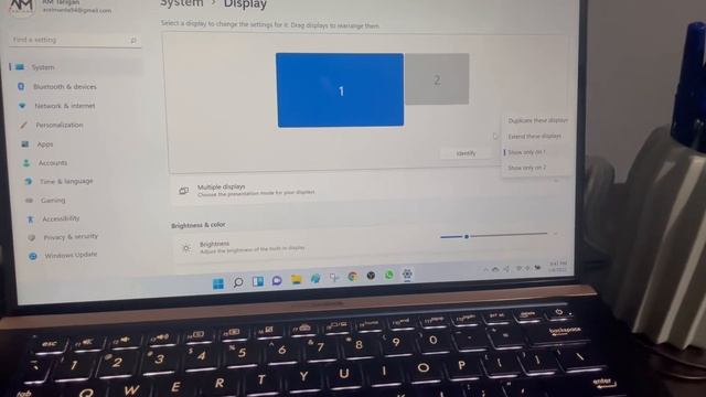 CARA SETTING EXTENT SCREEN DISPLAY LAPTOP KE MONITOR LCD | WINDOWS 11 смотреть онлайн