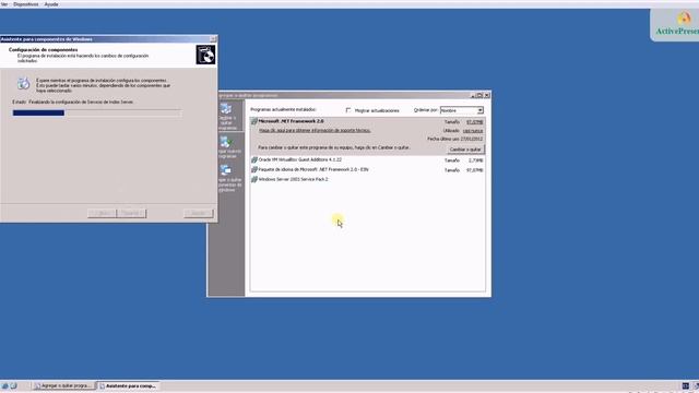Windows Server 2003 - Instalar una entidad certificadora (1/7) смотреть онлайн