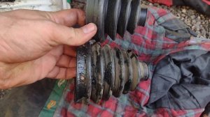 Замена пыльника ШРУС Додж Караван. Мини отчёт для памяти