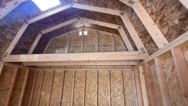 ABC Shed video tour. 12x16 Tall Barn 8 смотреть онлайн