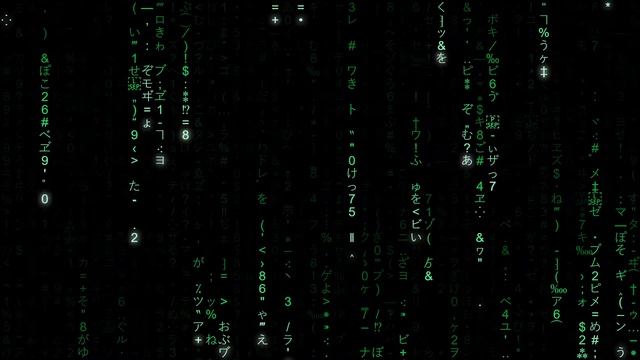 Matrix character rain screensaver 🔥 No Time Limit 🔥 No Quality Limit смотреть онлайн