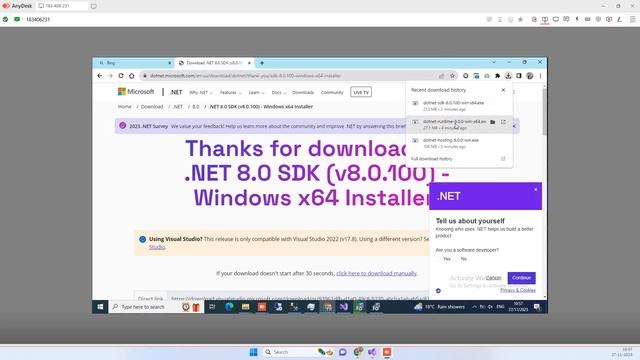 How to install .net core 8.0 in visual studio смотреть онлайн