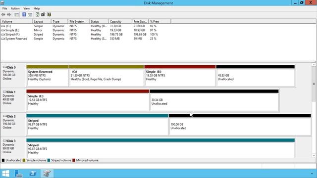 Windows Disk Management Demonstration смотреть онлайн