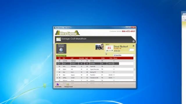 UltraSignup - Race Timer Windows PC - Single Distance Event смотреть онлайн