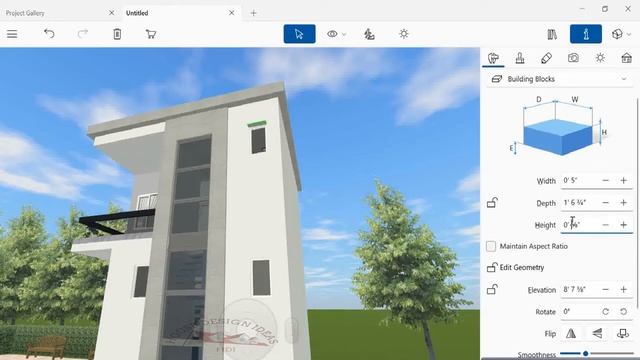 House design tutorial Live Home 3D. Small house design ideas with 2 Bedrooms. 36 sqm смотреть онлайн