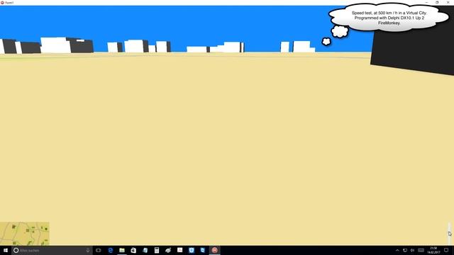 Demo: Speed without physics (Delphi DX 10.1 Up2 FireMonkey) on Windows 10 смотреть онлайн