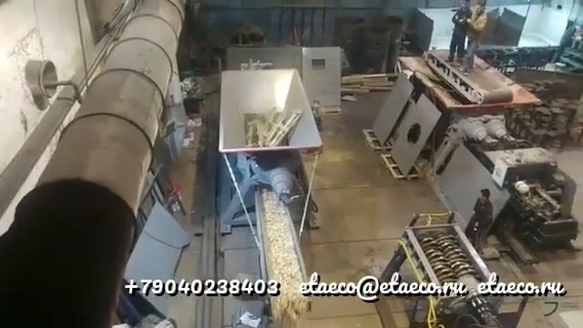 Шредер ЭЭ-550 на гидростатической трансмиссии до 40 тонн в час