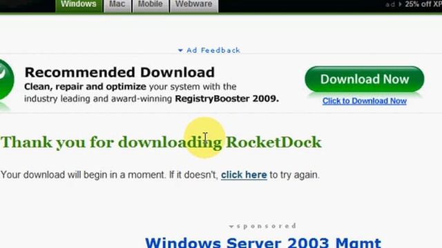 Rocket Dock смотреть онлайн