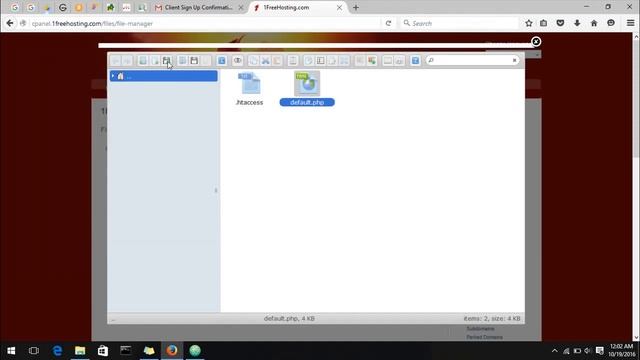 Upload File di 1freehosting.com Melalui File Manager смотреть онлайн