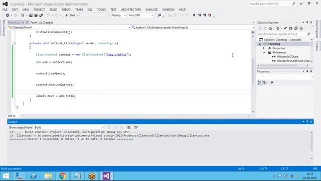 ClientobjectmodelinSharePoint2013 CSOM DOTNET смотреть онлайн
