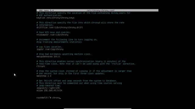 #3 - Instalasi dan Konfigurasi NTP Server Chrony di Debian 11 смотреть онлайн