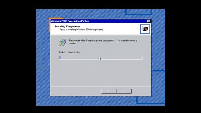 [Timelapse Installing] Windows 2000 Professional with SP4 in VMWare Workstation смотреть онлайн