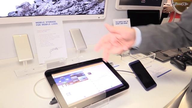 IFA 2014: Toshiba Canvio AeroMobile Wireless SSD (English) смотреть онлайн