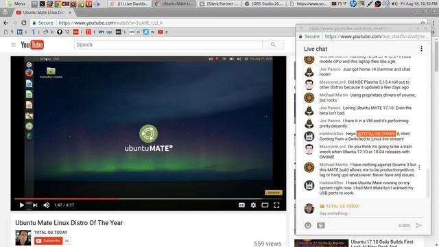 UBUNTU MATE LINUX LIVE / COMMENTS смотреть онлайн