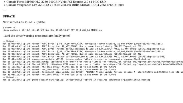 ACPI BIOS Error / AE_NOT_FOUND смотреть онлайн