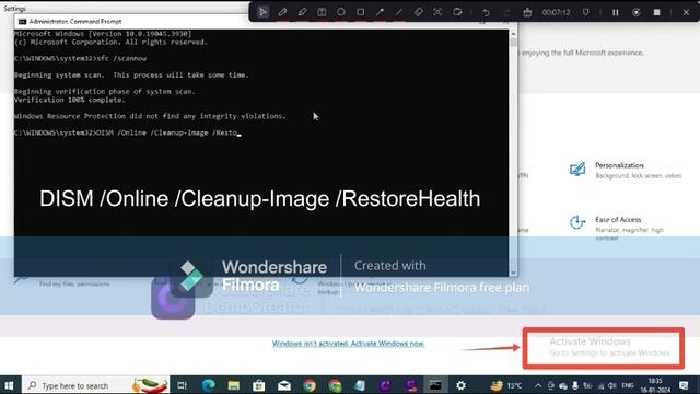How to activate Windows 10 Pro/ remove water mark without any software? смотреть онлайн