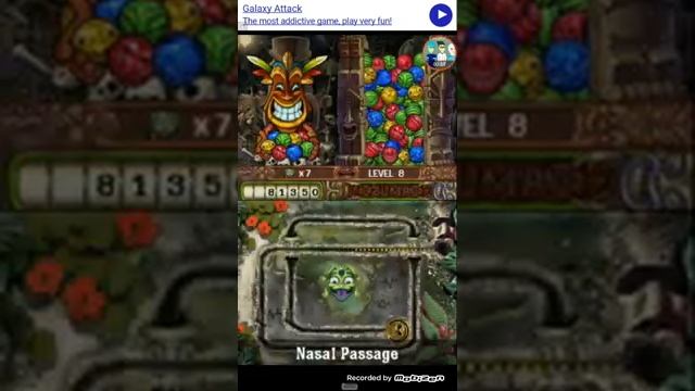 Game Terminator Zuma's revenge Monster (1) Stage (7 and 8) Android смотреть онлайн