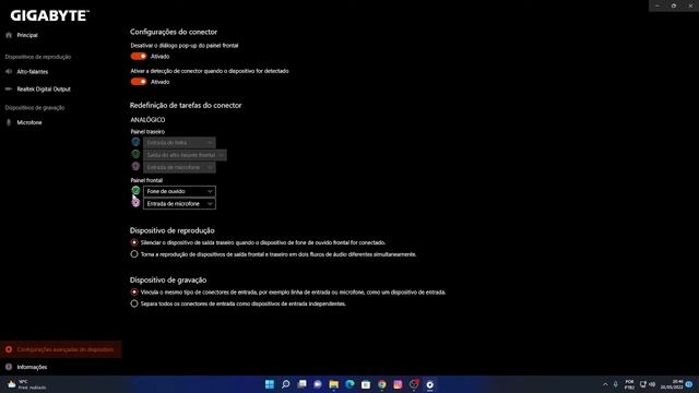 COMO CONFIGURAR A SAÍDA P2 NO REALTEK AUDIO CONSOLE? смотреть онлайн