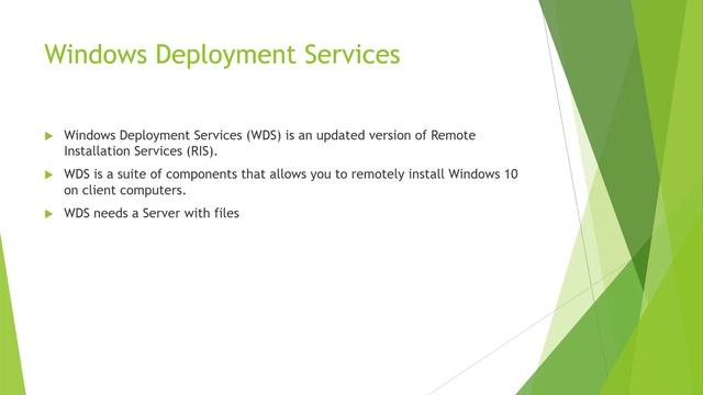 Microsoft MD 100 - Deployment Options смотреть онлайн