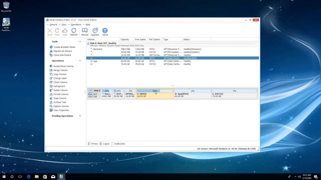 How to extend C drive (system partition) on Windows 10/8/7/Vista/XP смотреть онлайн