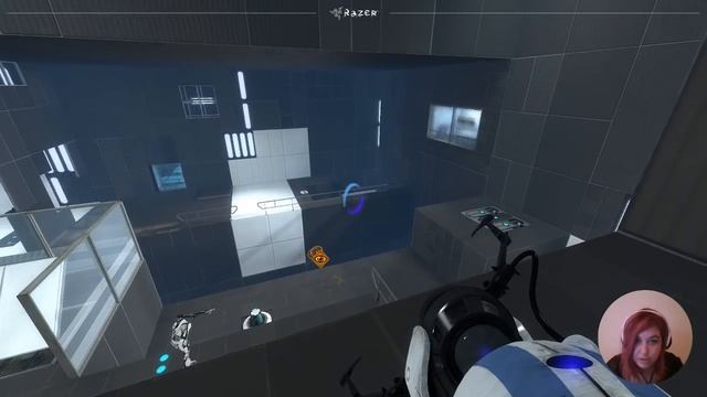 Vicky plays Portal 2 смотреть онлайн