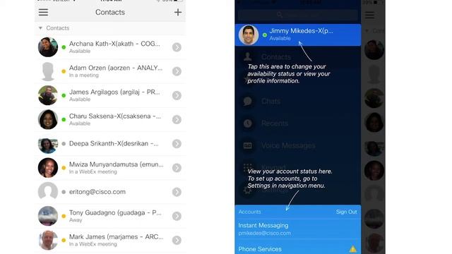 Jabber for iPhone - Installation Instructions смотреть онлайн