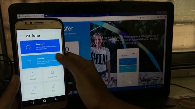 Dr.Fone!! Transfer Files Wirelessly between PC and Mobile! смотреть онлайн