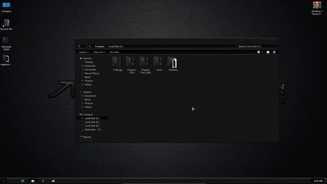 Nightfall Dark Theme For Windows 7