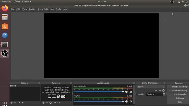 Install OBS Studio 25.0 in Ubuntu 18.04/19.10 смотреть онлайн