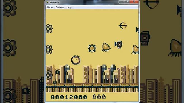 Earth Defender - Watara Supervision - emulador Wataroo 0.7.0.2 - testeado Windows 7 x64 смотреть онлайн
