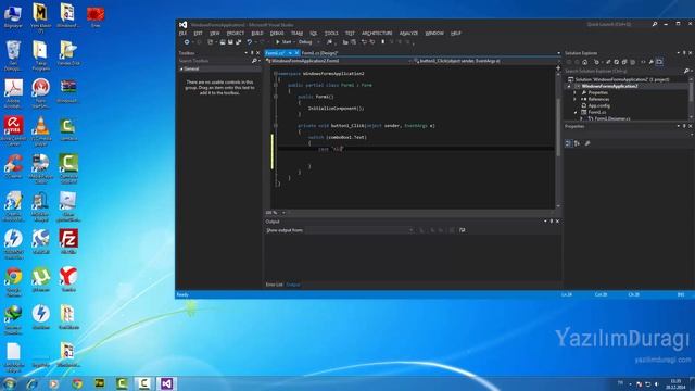 C# Windows Form Ders8 Konu: Örnek смотреть онлайн