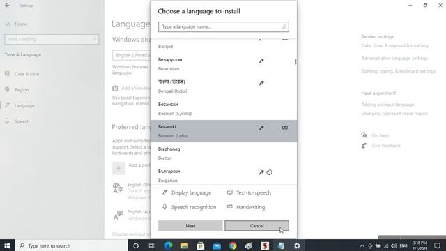 How To Change System Language In Windows 10 | Change Default Windows Language [Quick Way] смотреть онлайн
