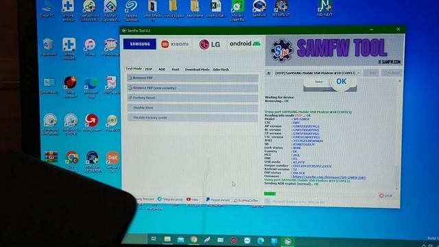 Samsung S20 Plus Frp Bypass Solution One Click With Samfw Tool