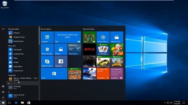 Windows 10 - How To Turn Off App Suggestions In Start Menu смотреть онлайн