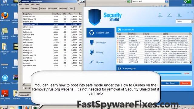 Security Shield Removal Website смотреть онлайн